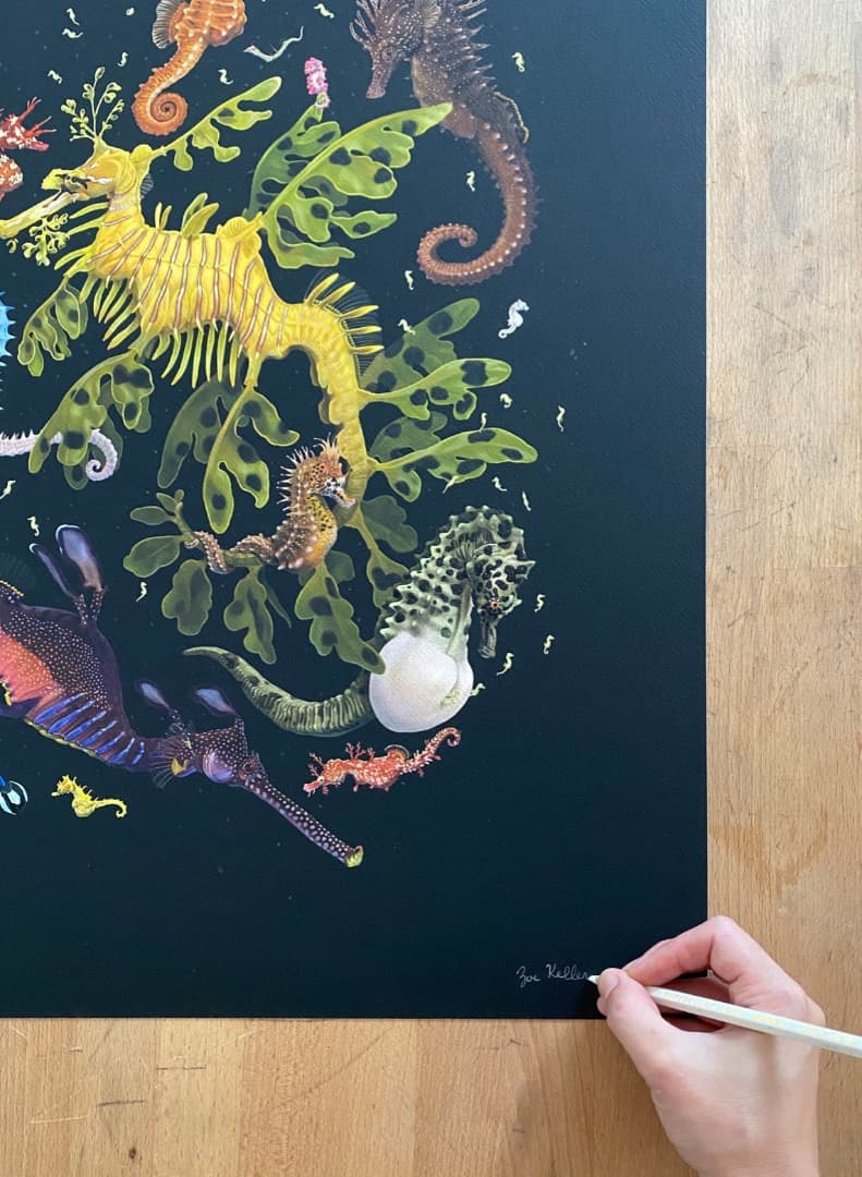 K*様 Zoe Keller 版画