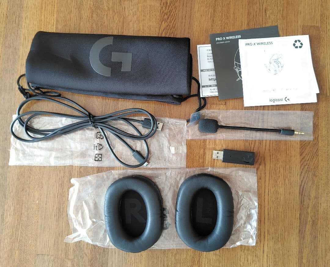 LogicoolゲーミングワイヤレスヘッドホンPRO G G-PHS-004WL