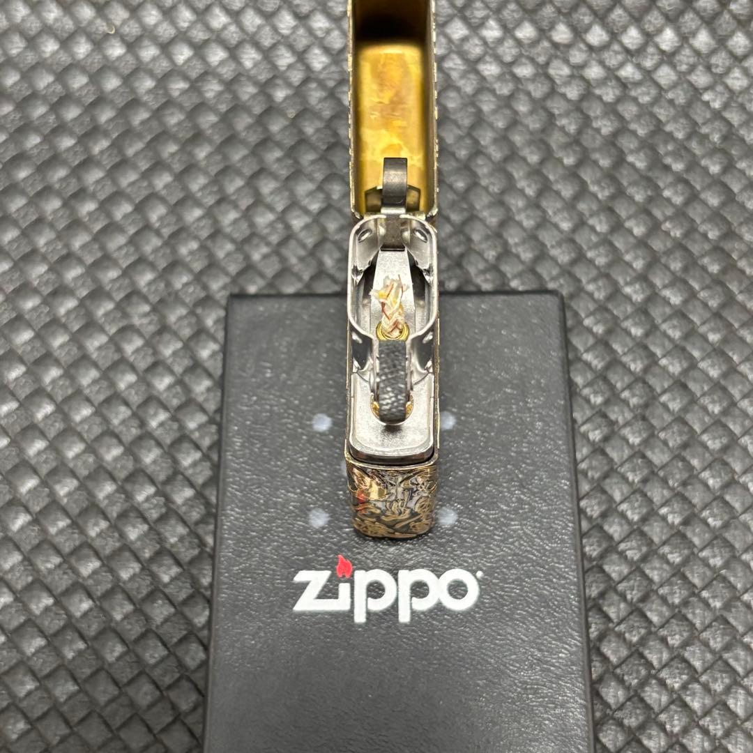 【限定】Zippo 牙狼 ゴールド GARO 2012年 5面刻印 ビンテージ