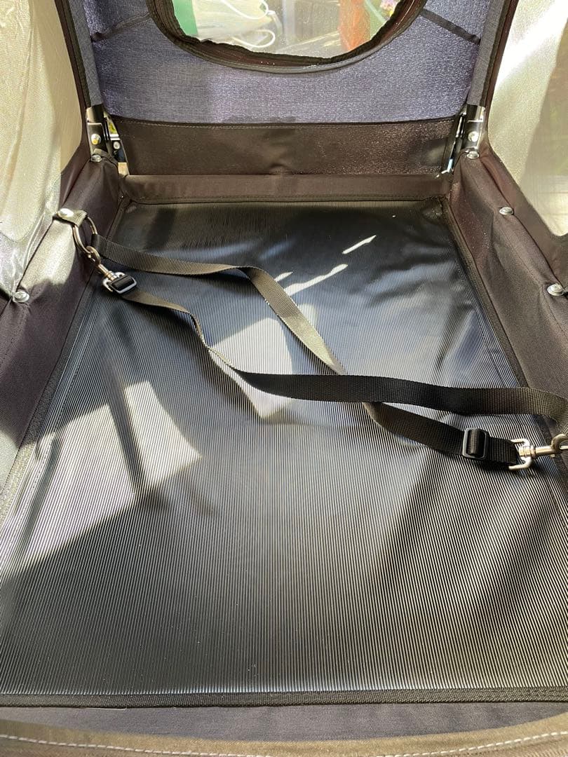 エアバギー ネストバイク AD3028 中型・多頭飼い向けカート　レインカバー付