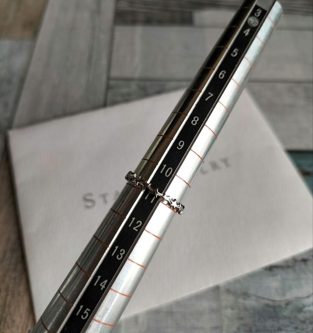 STAR JEWELRY【スタージュエリー】K10 スターハーフエタニティリング