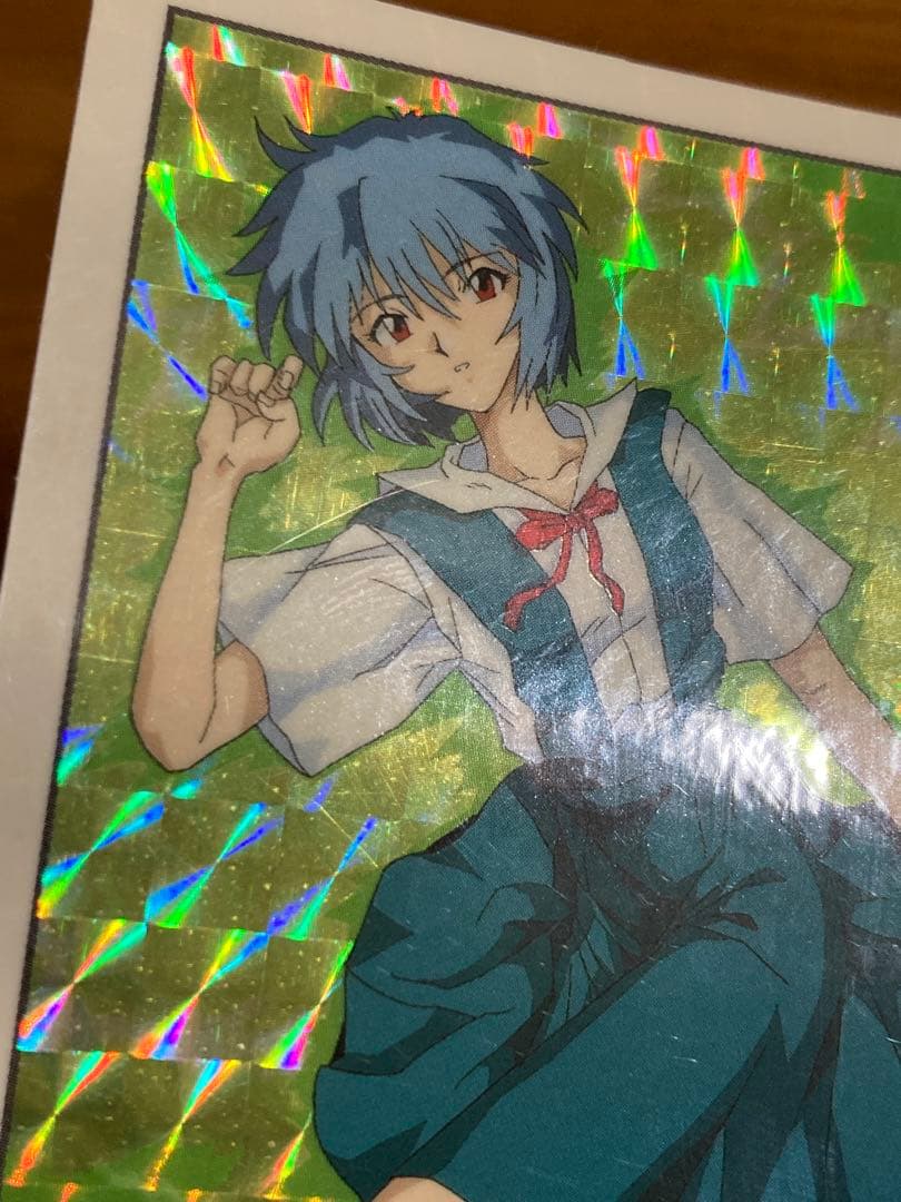 綾波レイ ホログラムカード 新世紀エヴァンゲリオン