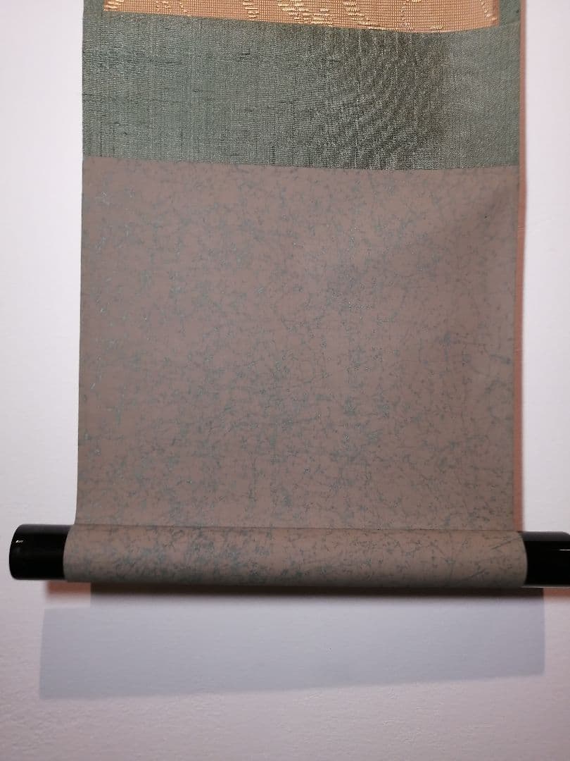 【茶道具】大徳寺別院徳禅寺 橘了庵 宗義和尚筆　一行『莫守株莫、、、』軸868