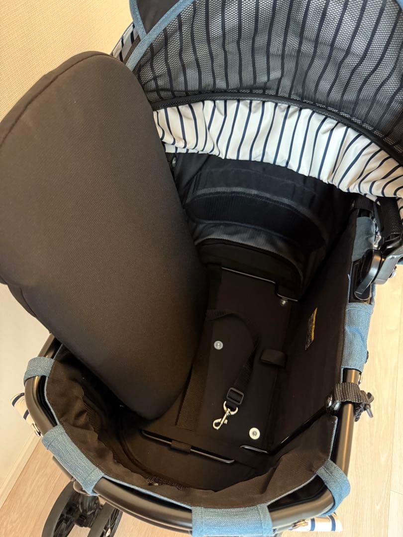 コムペット ペットカート ミリミリEGロング　デニムブルー