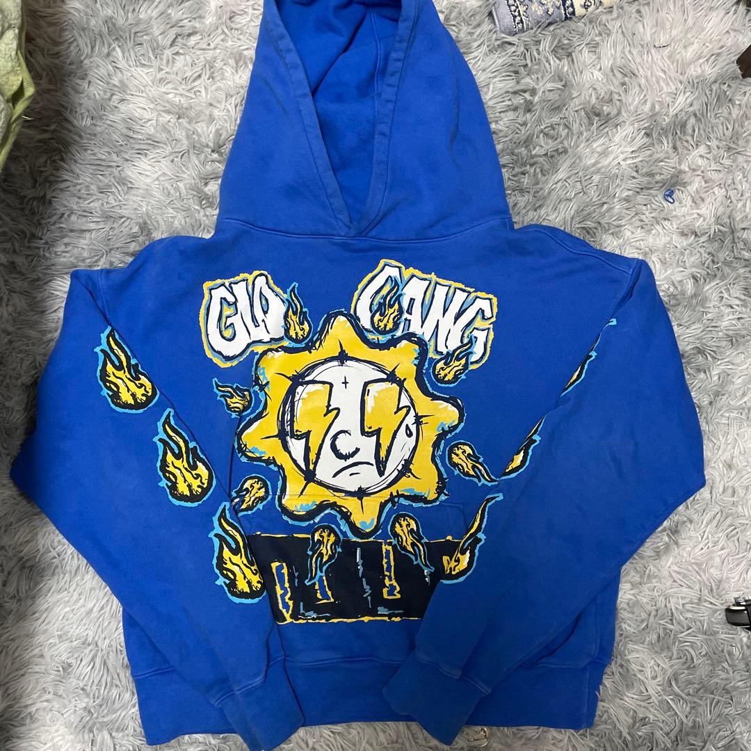 glogang パーカー 青 M