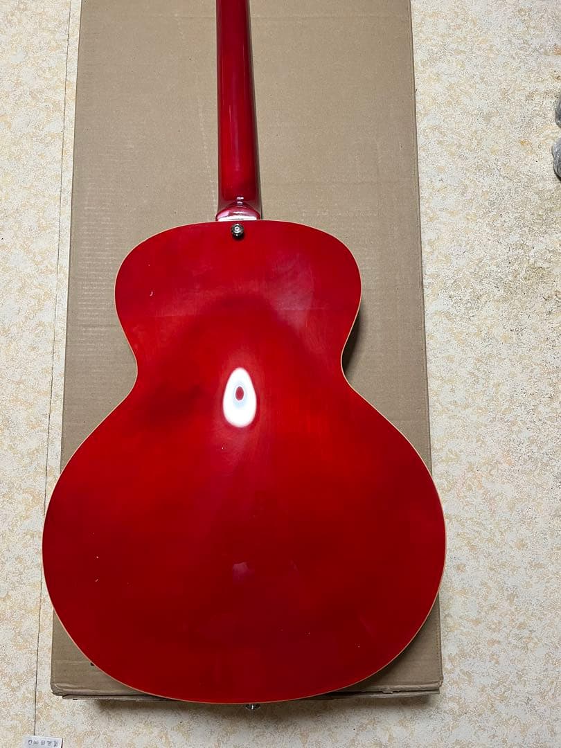 ギター GROTE Jazz Electric Guitar Semi(RED)