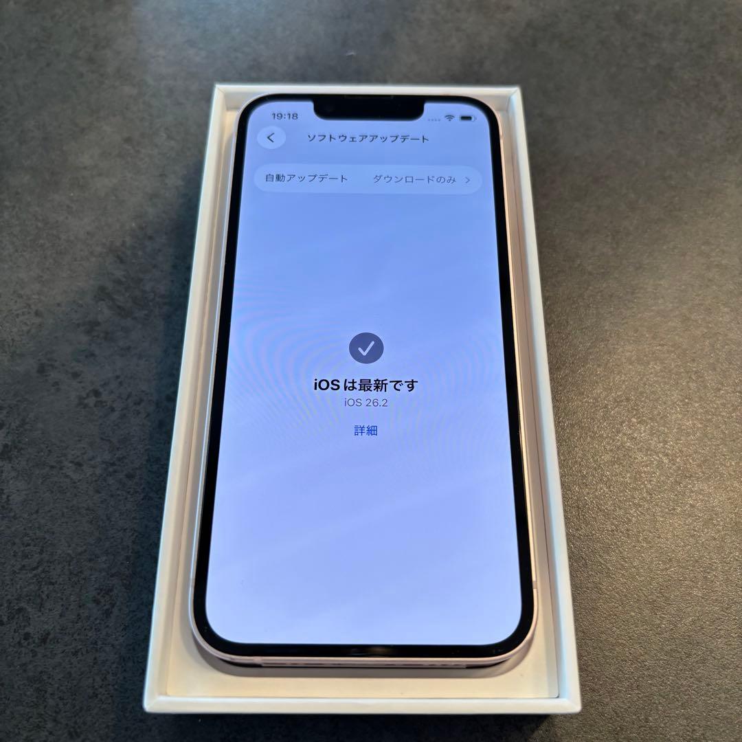 【美品】iPhone13mini 128GB ピンク 付属品付き