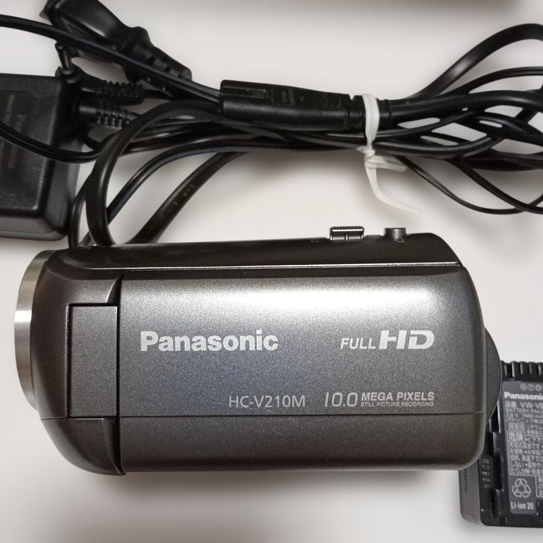 【超美品】Panasonic HC-V210Mデジタルハイビジョンビデオカメラ