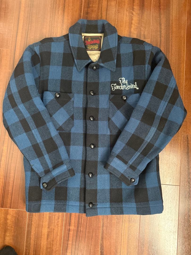 貴重 TENDERLOIN バッファロージャケット 青 L