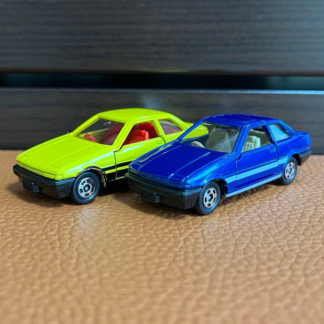 日本製トミカNo.67トヨタ スプリンタートレノ 2ドア 2台セット