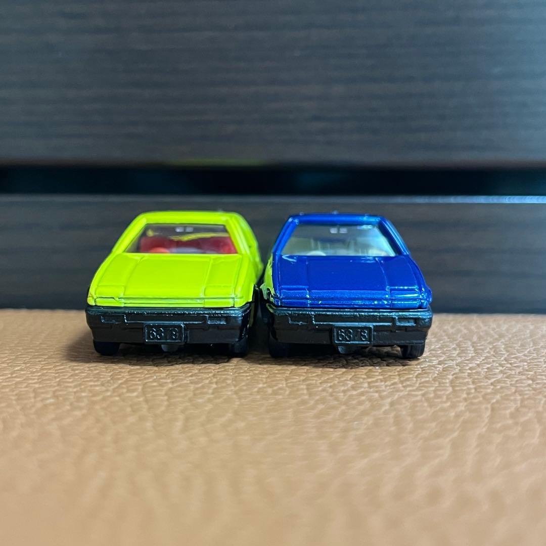 日本製トミカNo.67トヨタ スプリンタートレノ 2ドア 2台セット