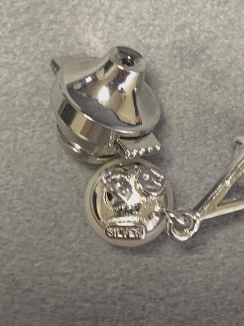 ☆MIKIMOTO☆パール×揺れるビジュー　ピンブローチ