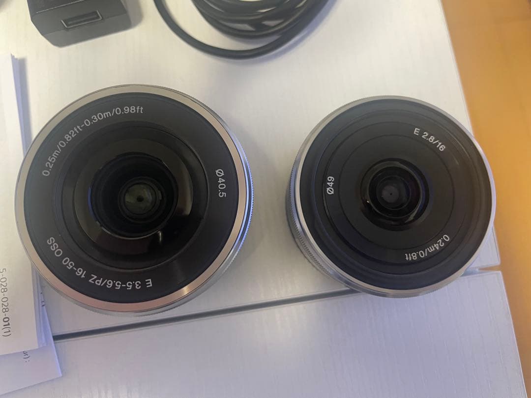 SONY ZV-E10 シューティンググリップ　ズームレンズ　単焦点レンズセット