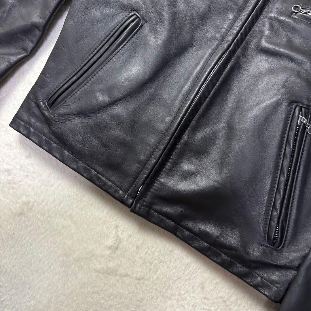 美品 SIZE40 SCHOTT 643E ライダースジャケット USA製
