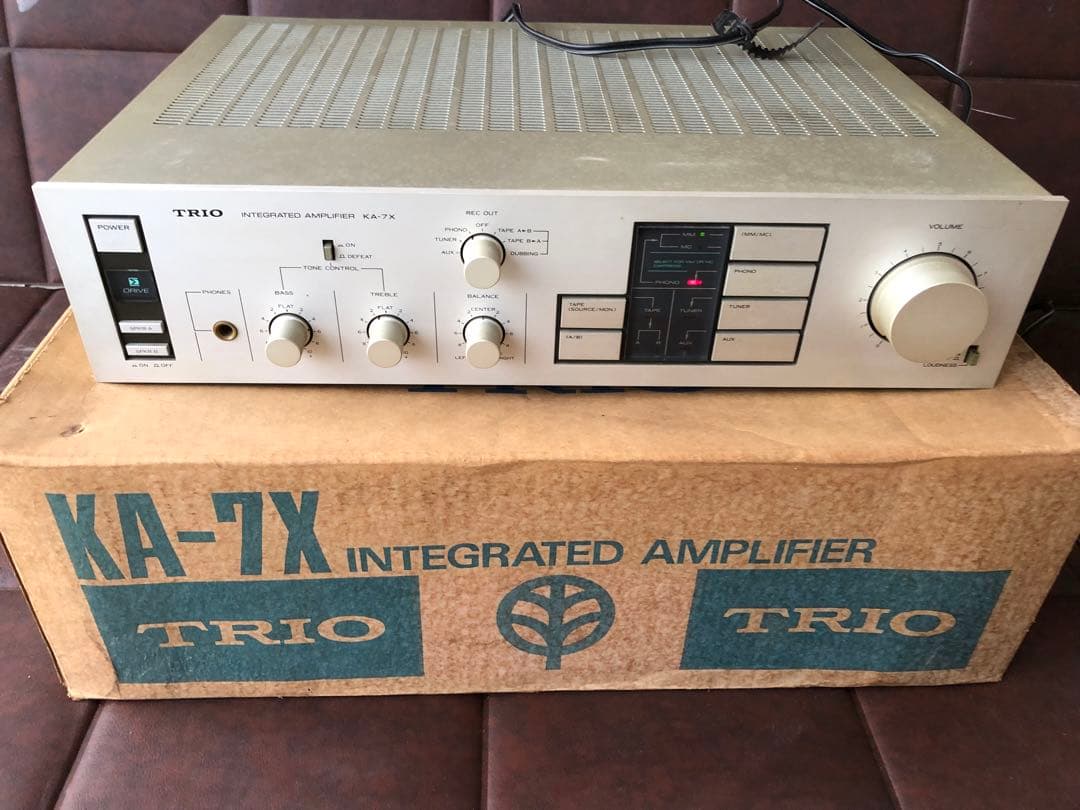 TRIO（トリオ）インテグレーテッドアンプ「KA-7X」新品未使用(J69)