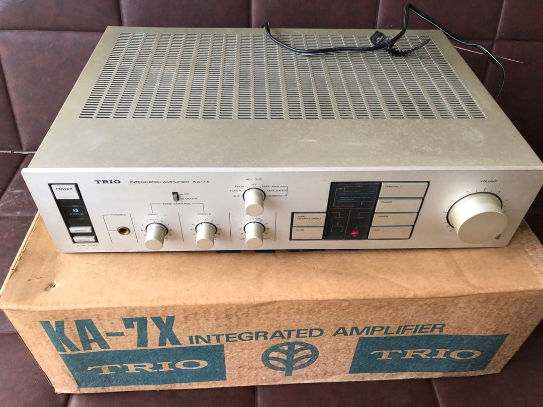 TRIO（トリオ）インテグレーテッドアンプ「KA-7X」新品未使用(J69)
