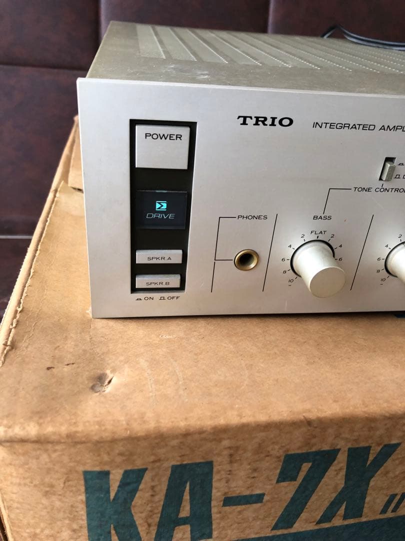 TRIO（トリオ）インテグレーテッドアンプ「KA-7X」新品未使用(J69)