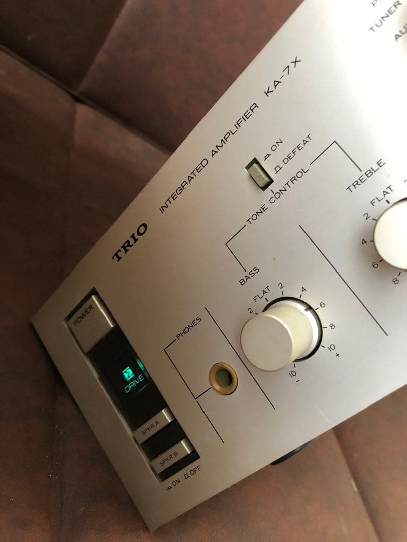 TRIO（トリオ）インテグレーテッドアンプ「KA-7X」新品未使用(J69)