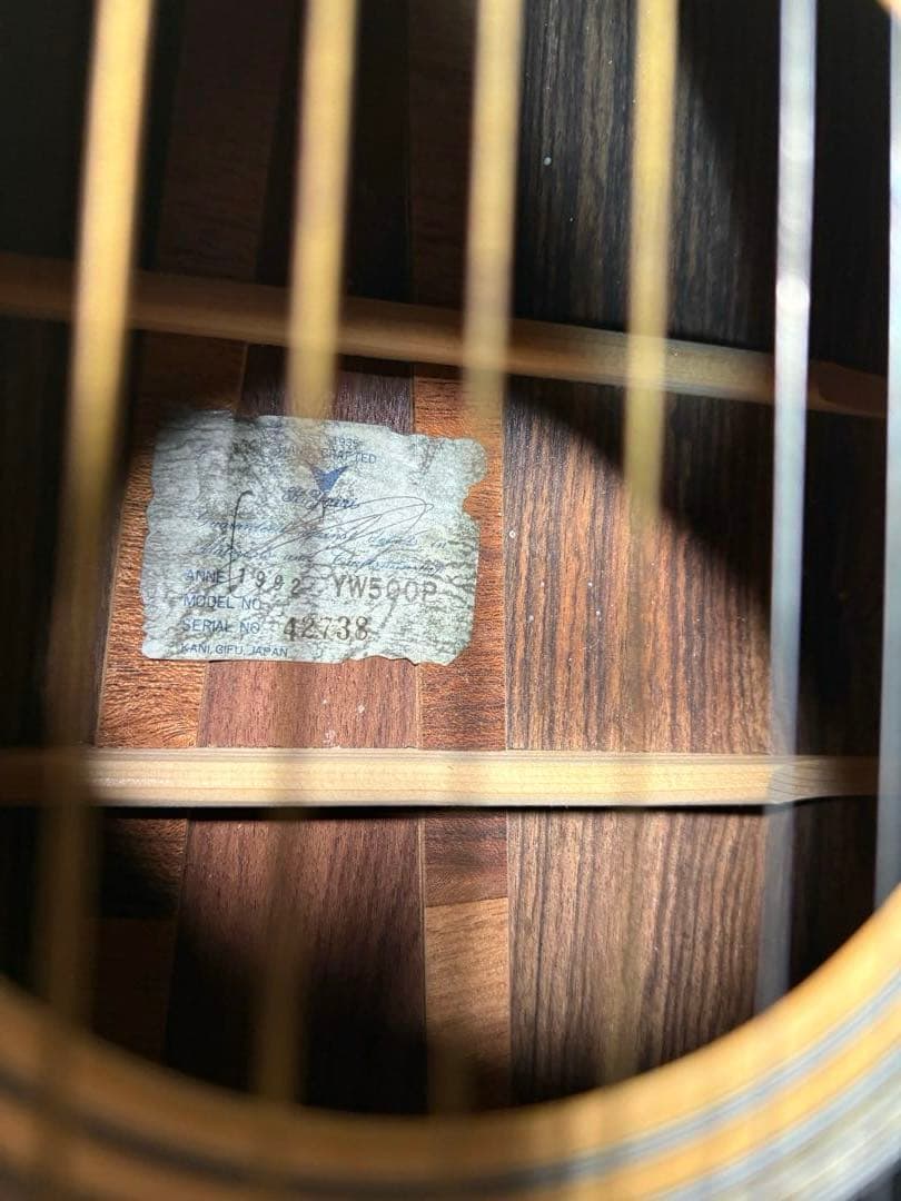 K.Yairi YW-500P 1992年製アコースティックギター ハードケース