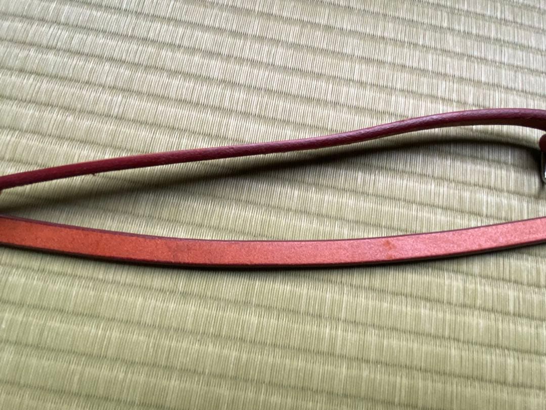 革の犬用リードと軍手はおまけに！