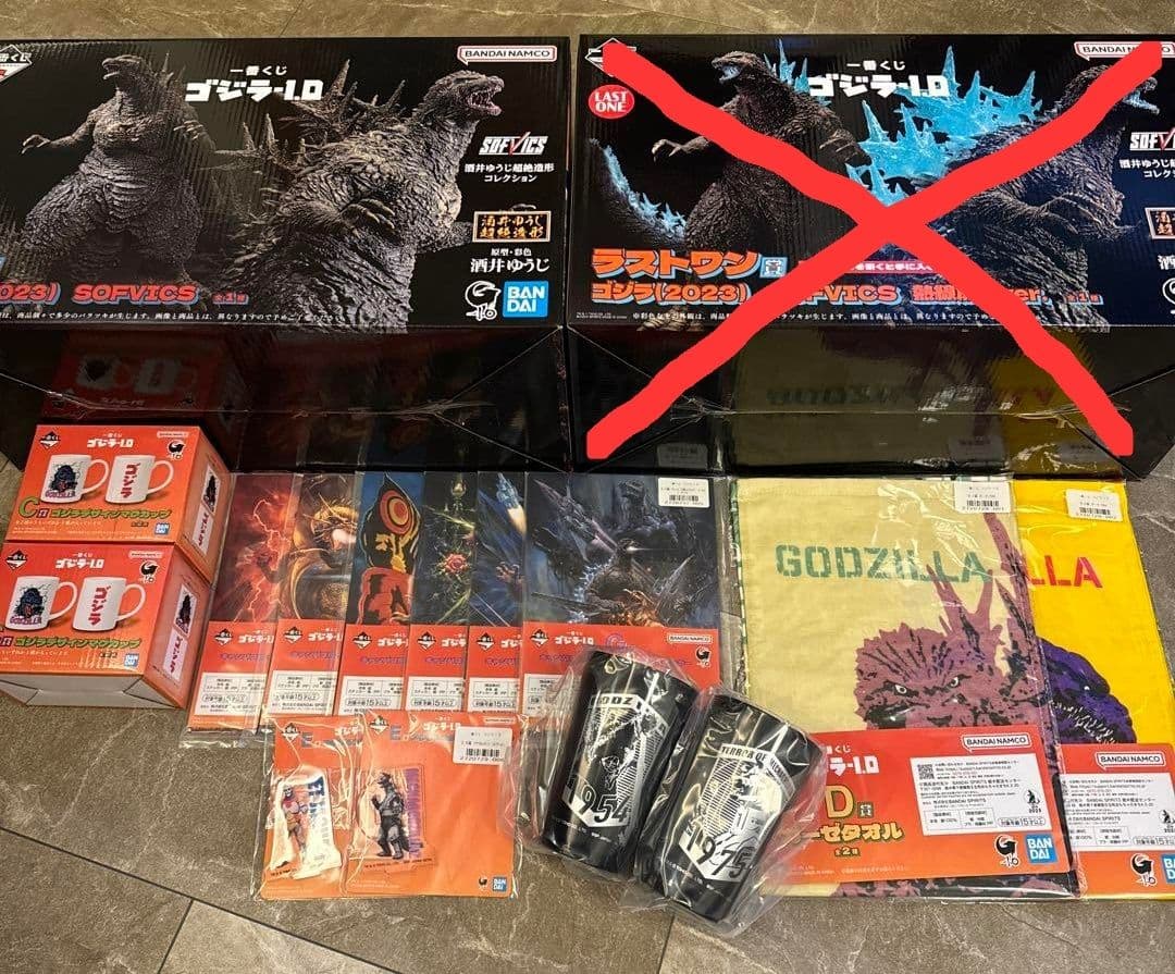 一番くじ ゴジラ-1.0　ラストワン賞 ゴジラ（2023）A賞他
