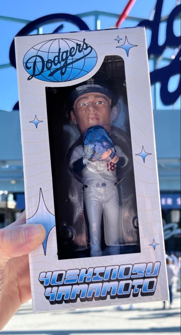 お*う様 【限定品/新品・未開封】山本由伸 ボブルヘッド ドジャース 2025年