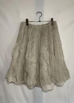 toujours　シルクチュチュスカート　日本製