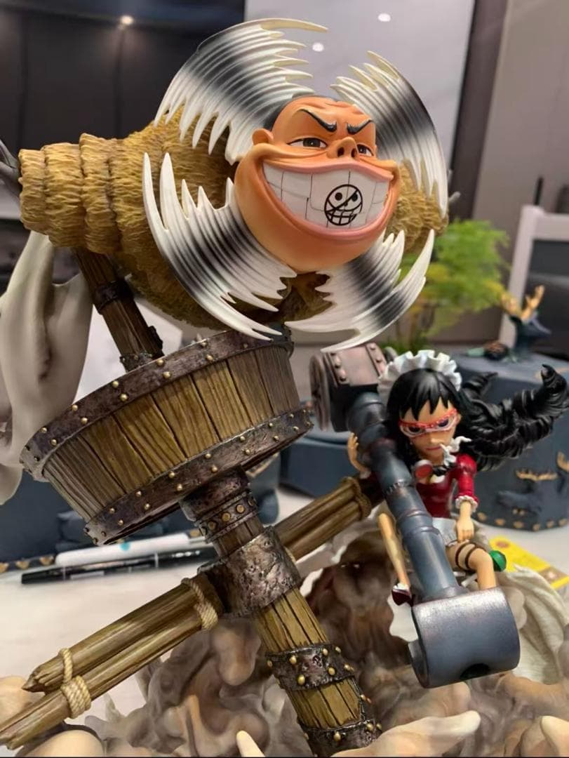 ワンピース LBS Baby5 バッファロー ガレージキット ガレキ スタチュー