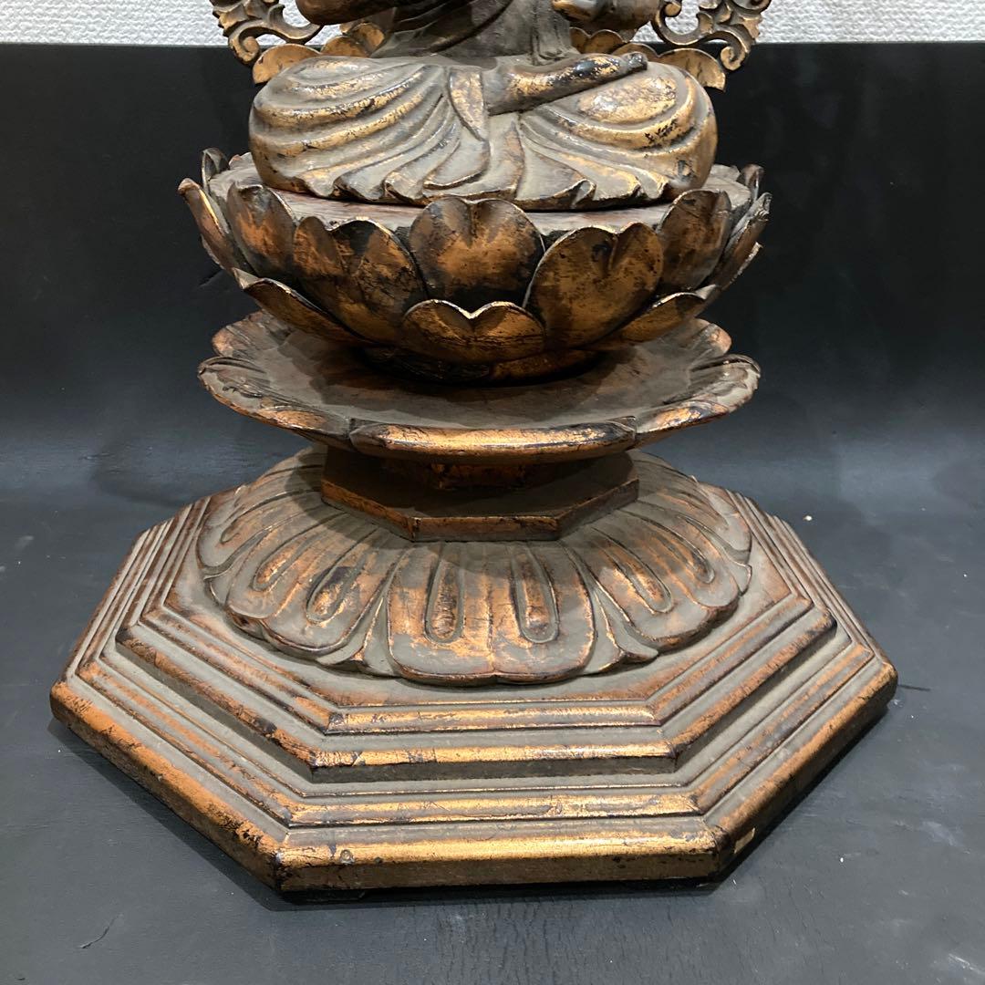 仏像　木彫　菩薩