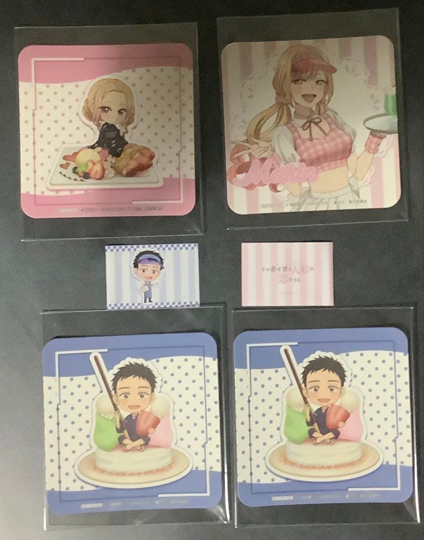 その着せ替え人形は恋をする ダイナースマイルベースカフェ コースターセット