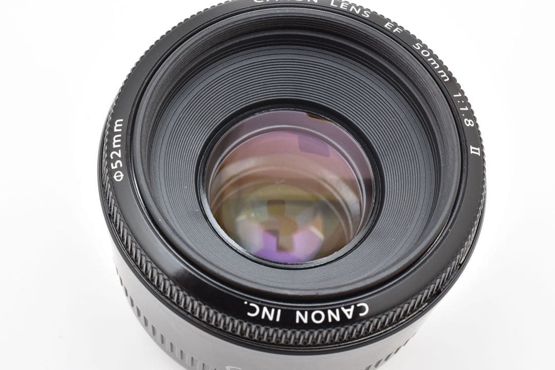 フルサイズ対応 単焦点レンズ Canon EF50mm F1.8 II