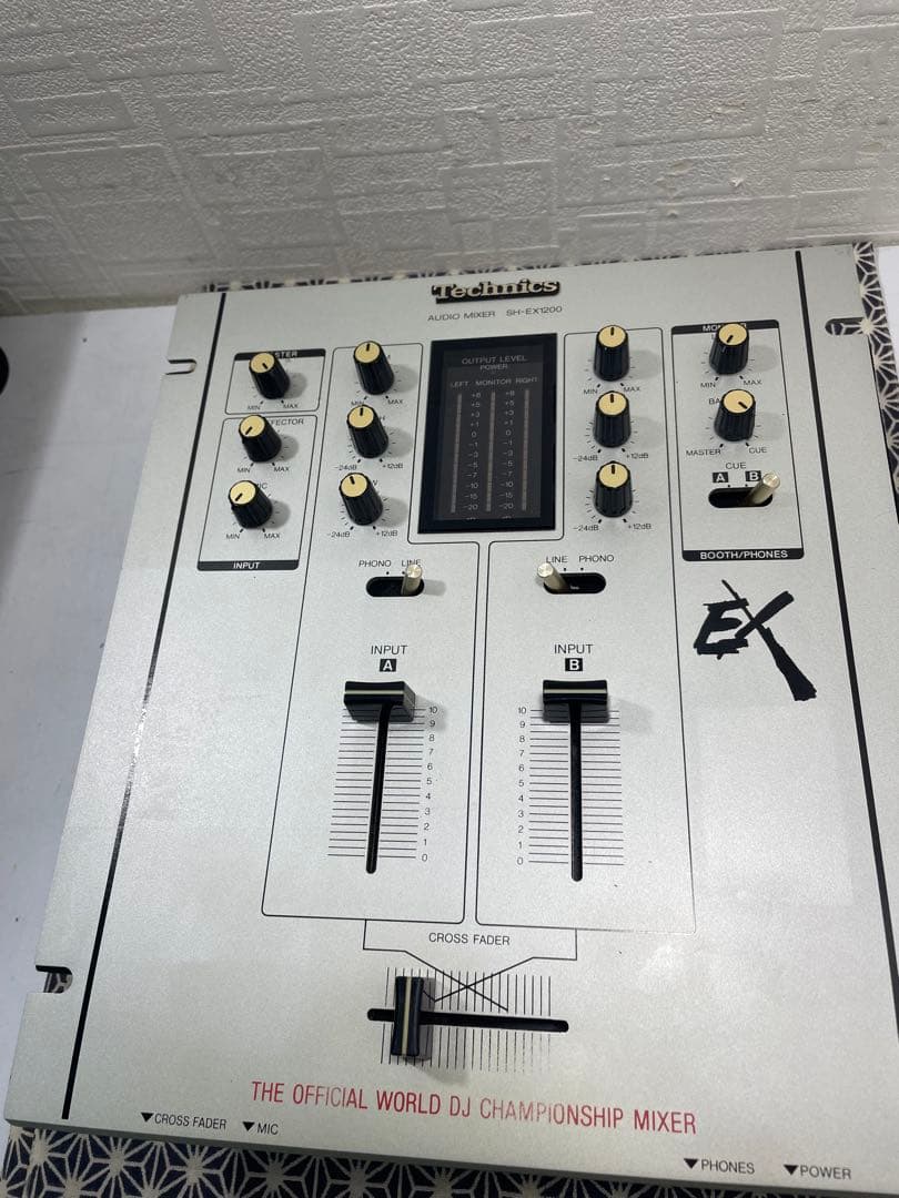 Technics テクニクス　SH-EX1200 メンテナンス　予備CHフェーダ