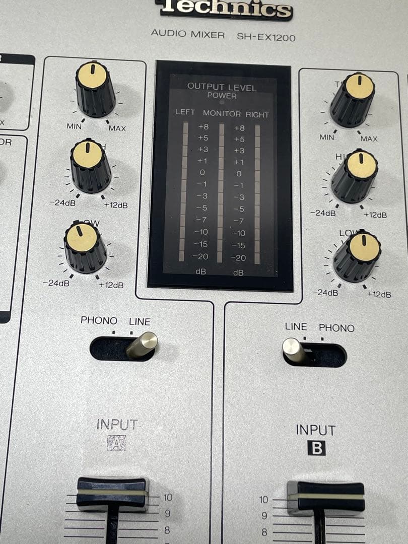 Technics テクニクス　SH-EX1200 メンテナンス　予備CHフェーダ