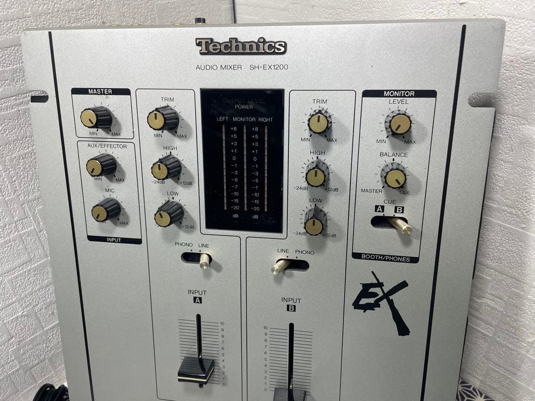 Technics テクニクス　SH-EX1200 メンテナンス　予備CHフェーダ
