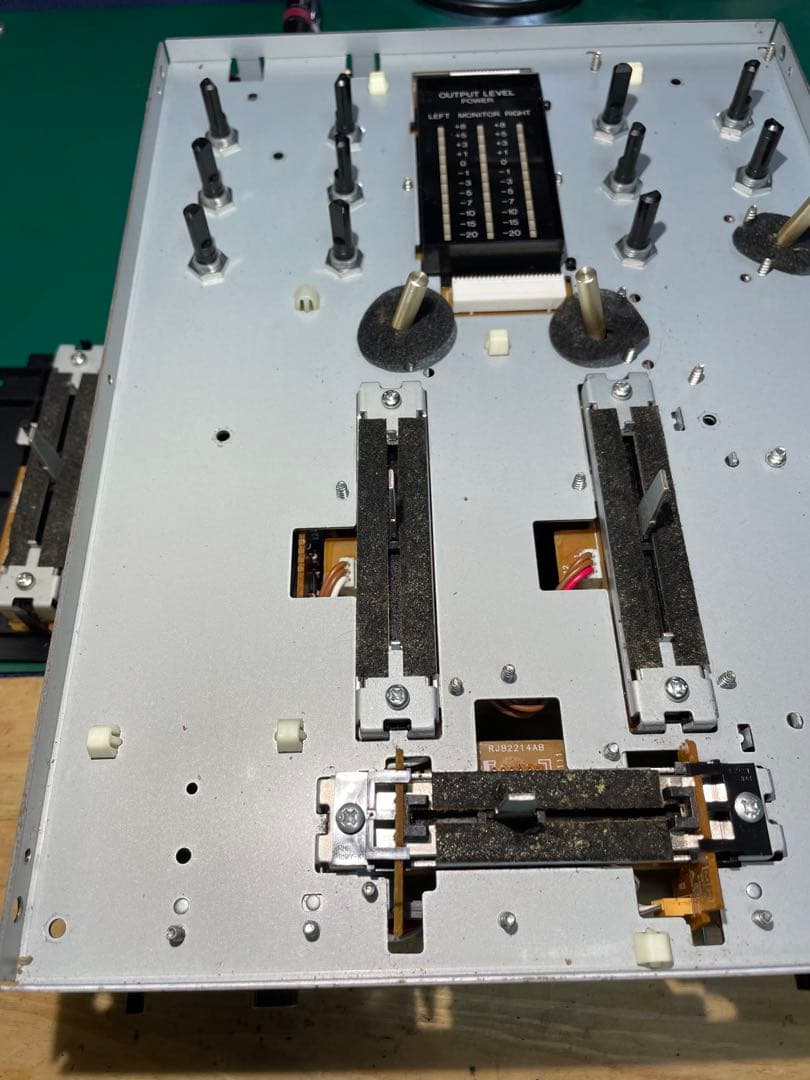 Technics テクニクス　SH-EX1200 メンテナンス　予備CHフェーダ