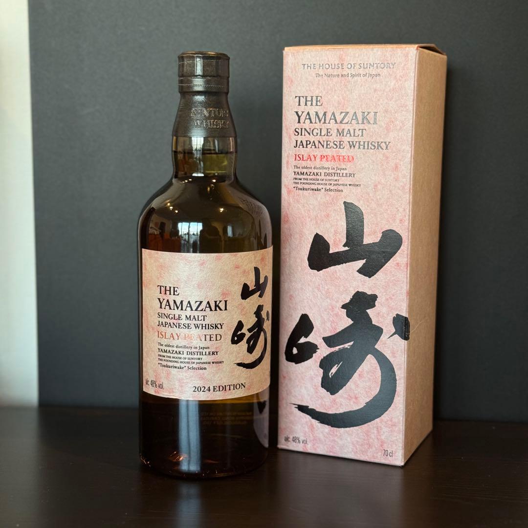 山崎　ウィスキー islay peated アイラピーテッド