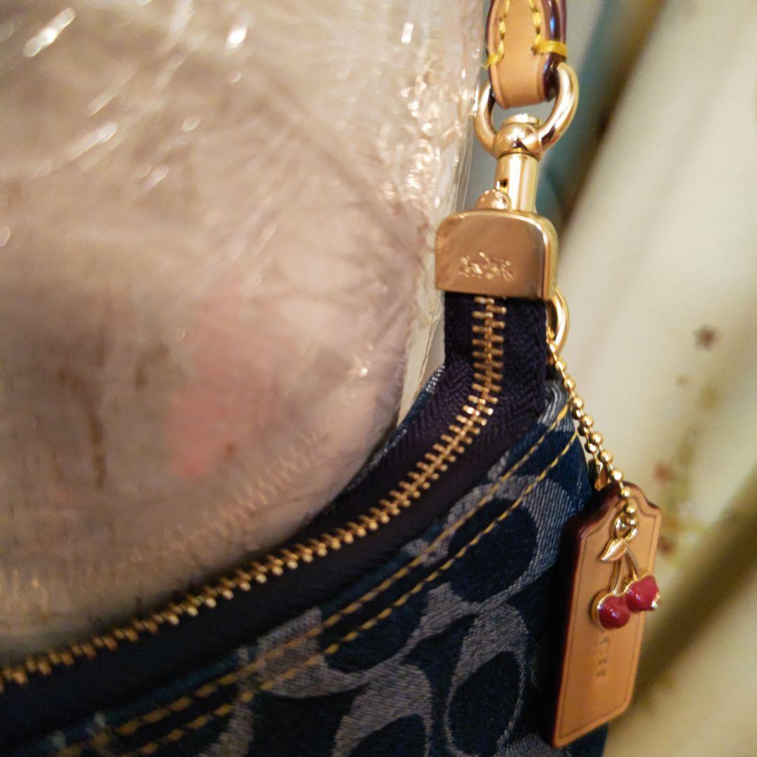 最終お値下げCOACH コーチ ショルダーバッグ ハンドバッグ デニム