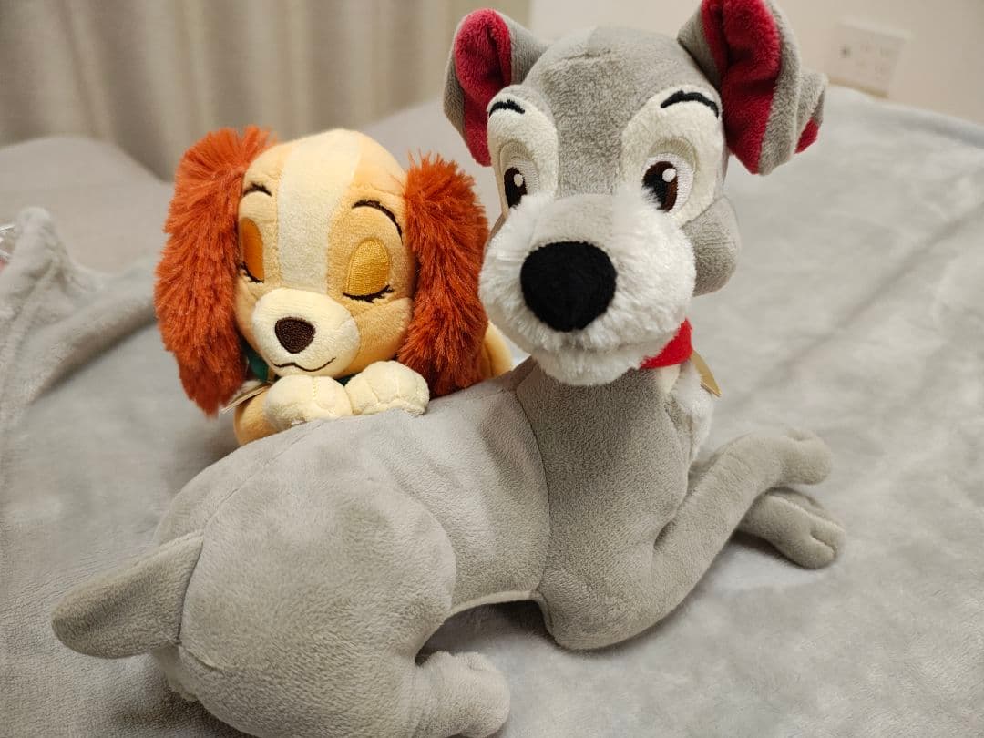 新品　タグ付き　レア ディズニー　わんわん物語　ぬいぐるみ