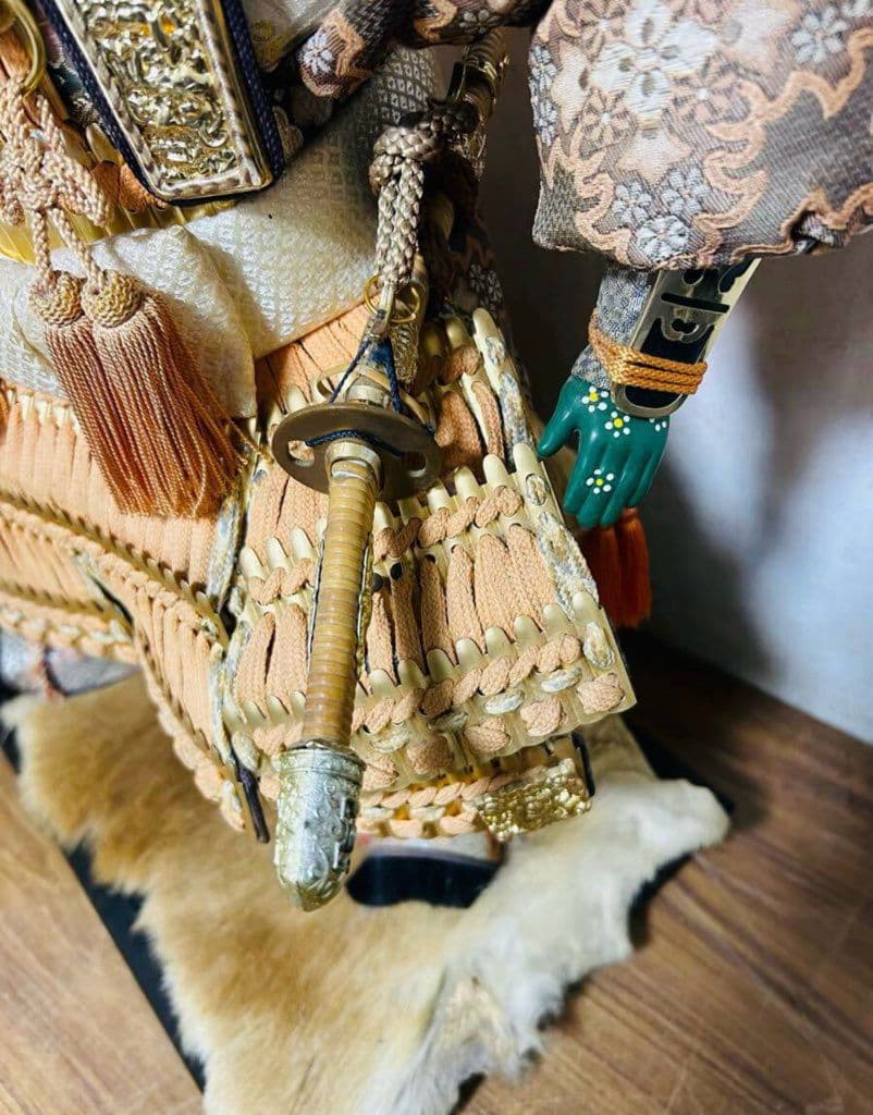 子供大将飾 鎧着武者人形 兜 日本人形 五月人形