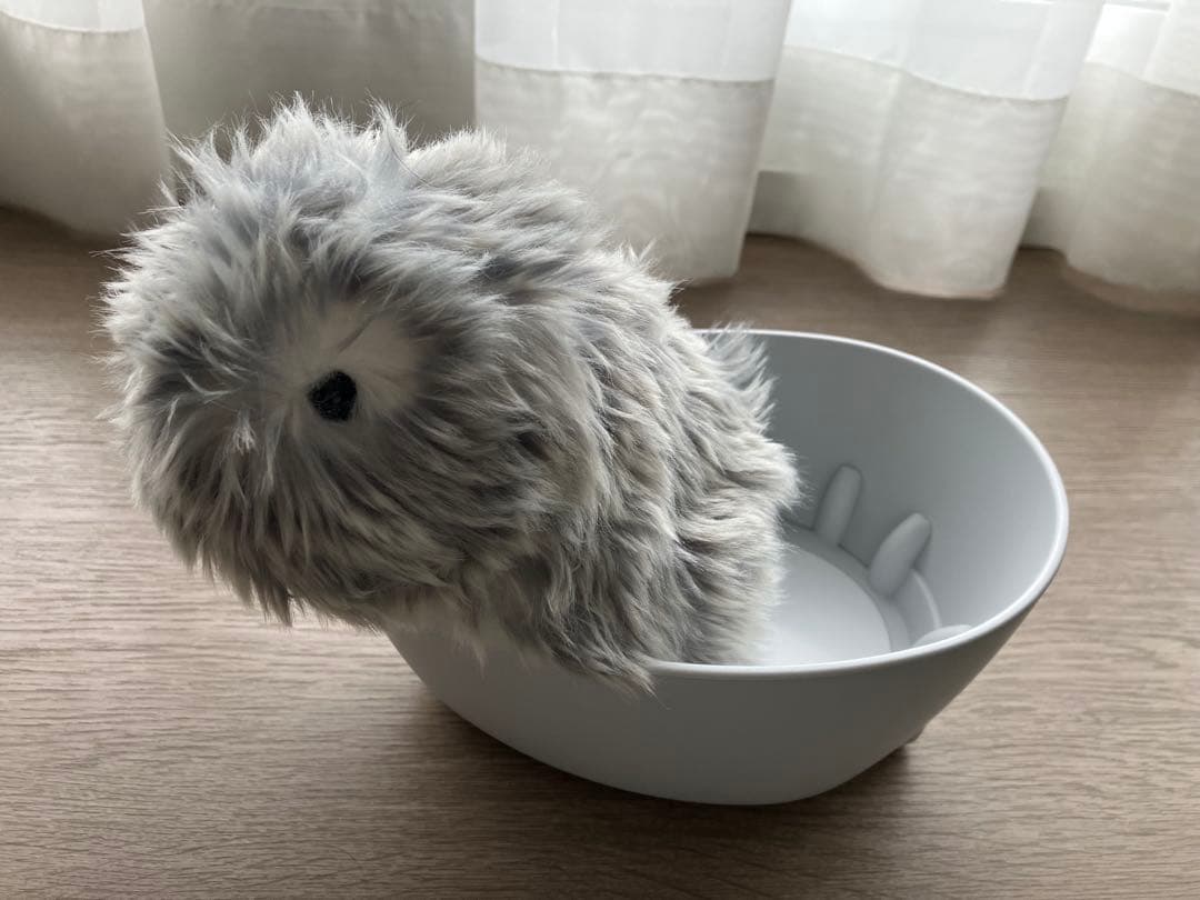 Moflin ぬいぐるみ シルバー　[美品]