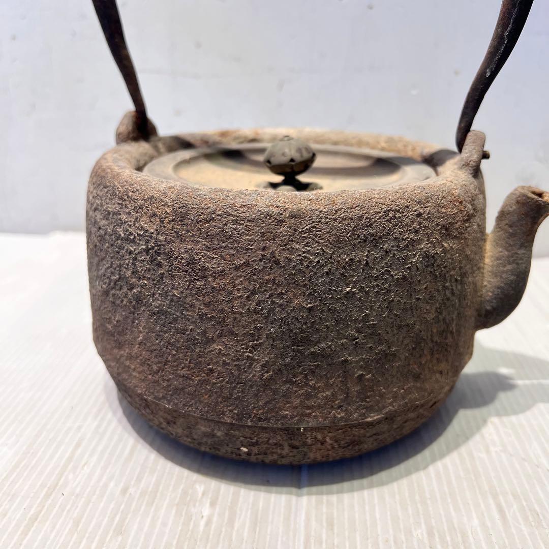 年代物　時代物　龍文堂造 鉄瓶 急須 茶道具 骨董