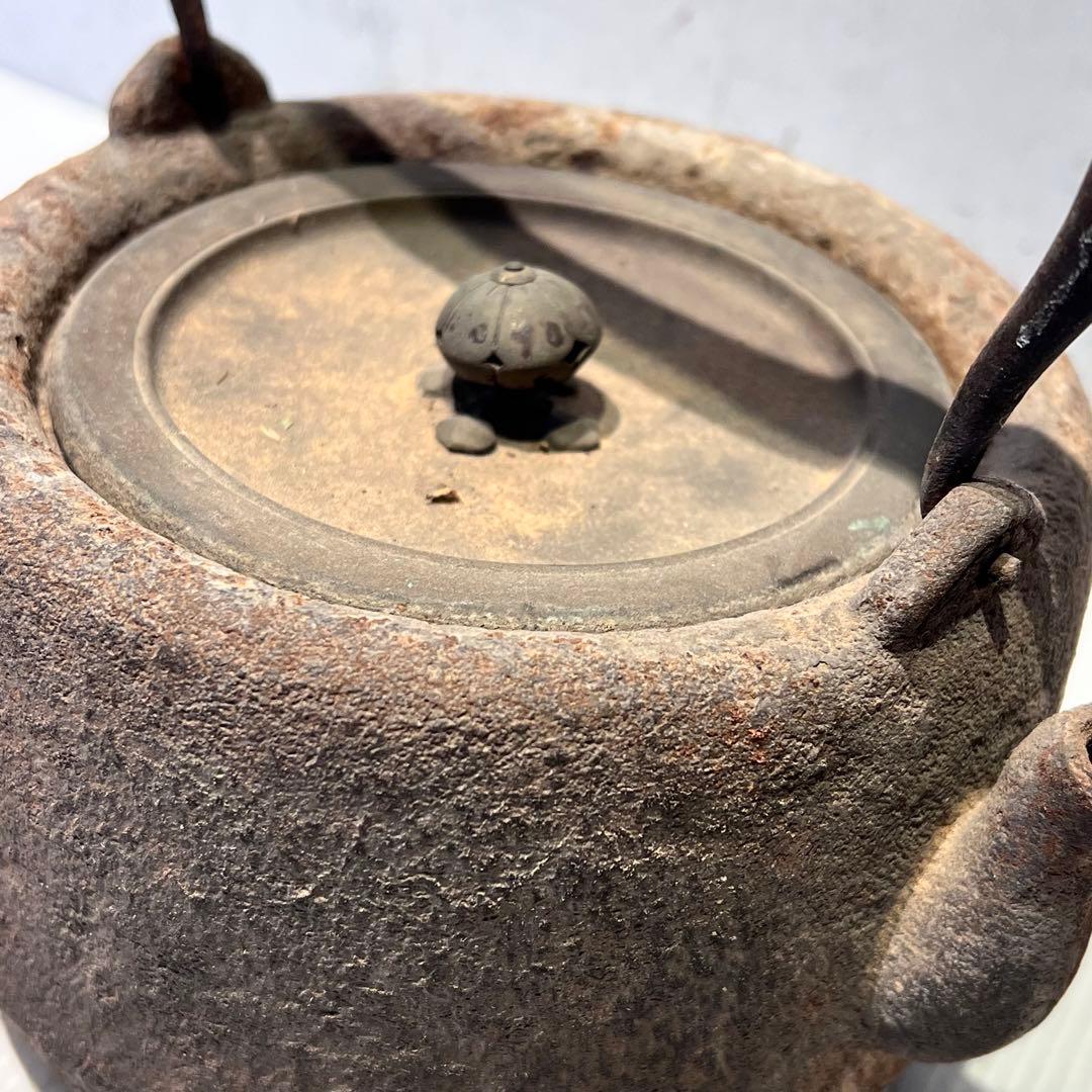 年代物　時代物　龍文堂造 鉄瓶 急須 茶道具 骨董