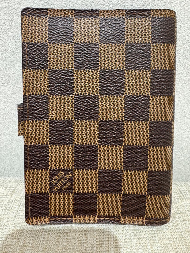ルヴィトン ダミエ 手帳 ボールペン付(希少！) アジェンダPM CA0044