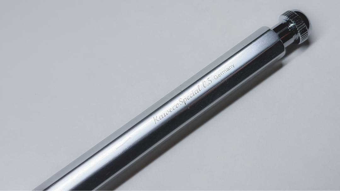 KAWECO　カヴェコ　スペシャル　ペンシル　シャイニー　シルバー　0.5ミリ