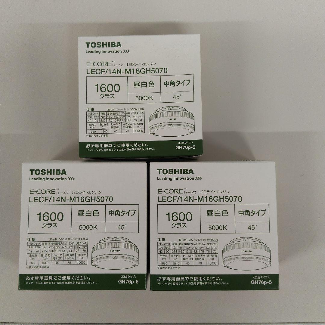 TOSHIBA LEDライト E-CORE LECF/14N-M16GH5070