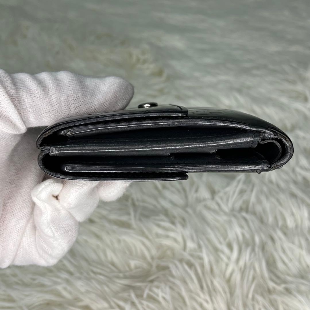 LOUIS VUITTON モノグラムマット　三つ折り財布【美品】