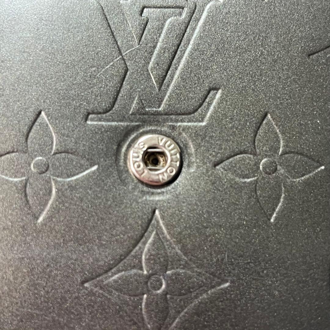 LOUIS VUITTON モノグラムマット　三つ折り財布【美品】