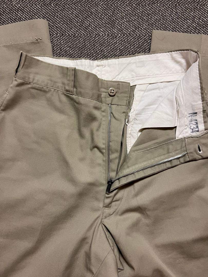 1960s usarmy W30L31 チノパン　ヴィンテージ