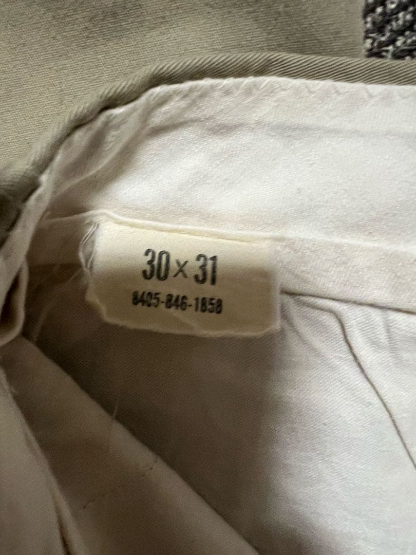 1960s usarmy W30L31 チノパン　ヴィンテージ