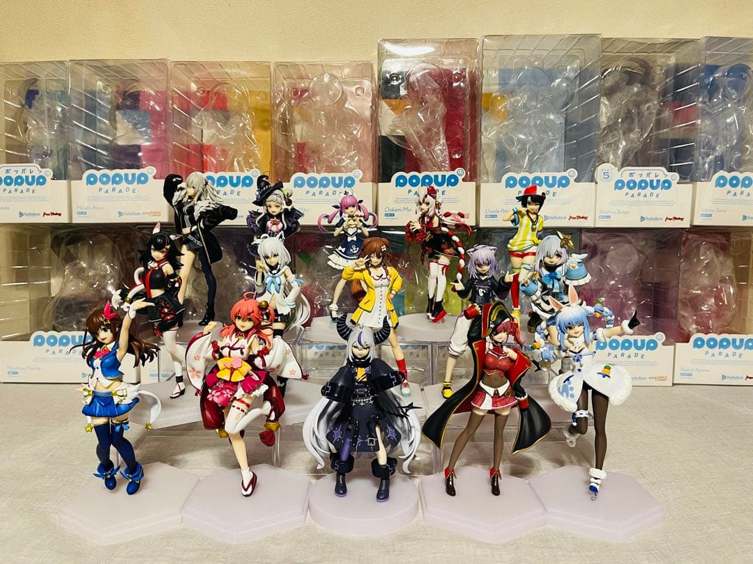 ホロライブ POP UP PARADE フィギュア コンプリート セット